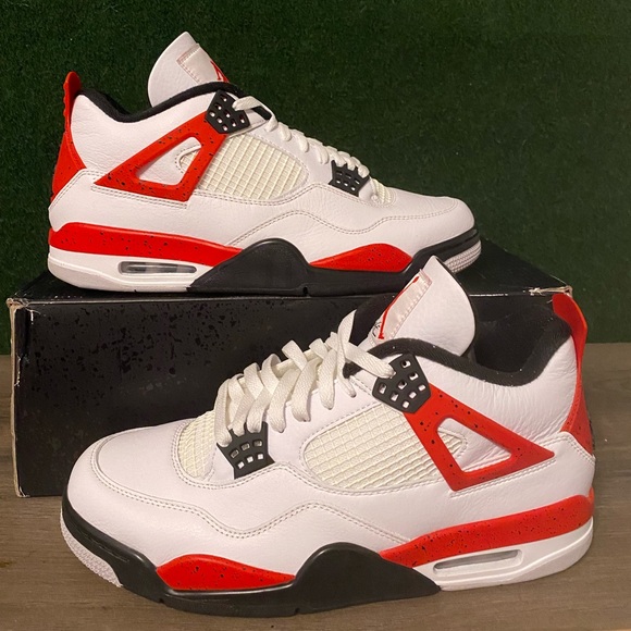 Air Jordan 4 Retro ‘Red Cement’ Size 11.5 - Picture 8 of 11